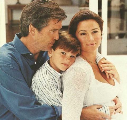 Pierce Brosnan has been married twice.